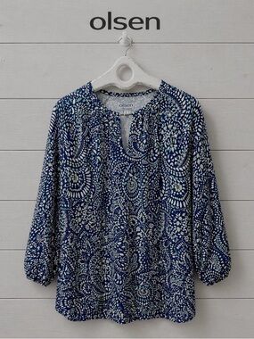 Olsen Eco-Friendly Lightweight Sweater - Size M/L